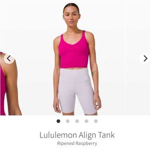 Lululemon Align Tank Ripened Raspberry